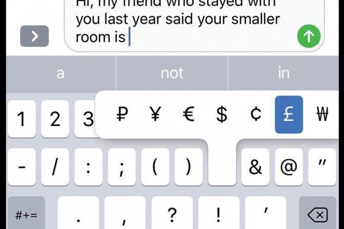 Currency Symbols: How to Type the British Pound Symbol on Your iPhone 