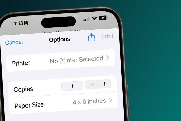 How to Change Picture Print Size on Your iPhone