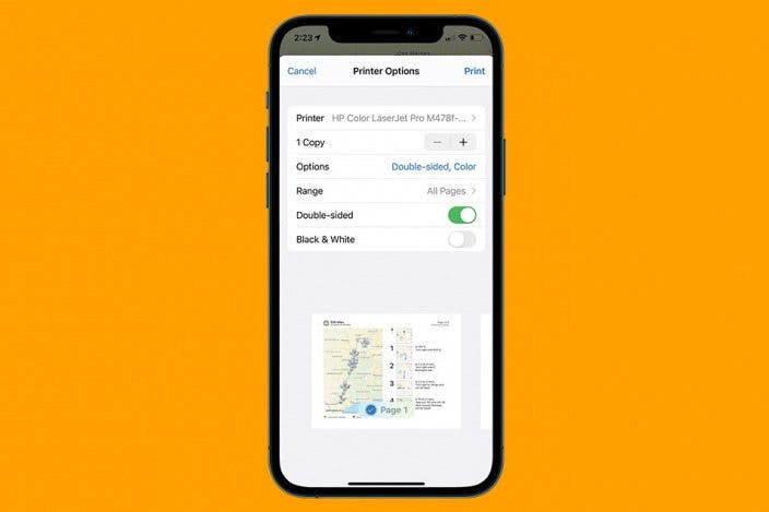 How to Print Apple Maps Directions from Your iPhone