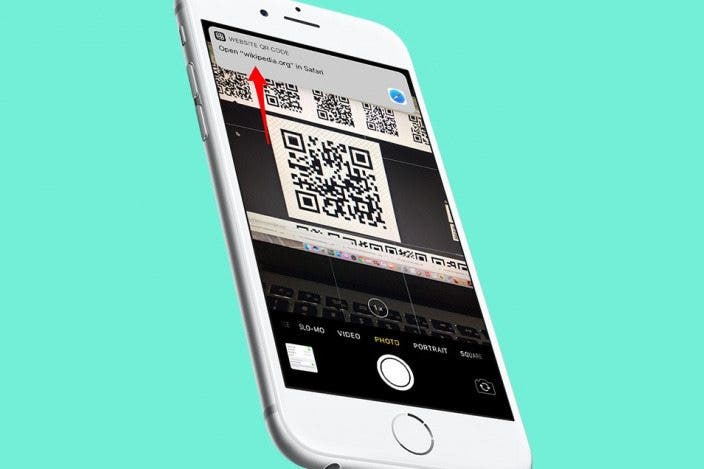 How to Scan a QR Code on Your iPhone or iPad with the Camera