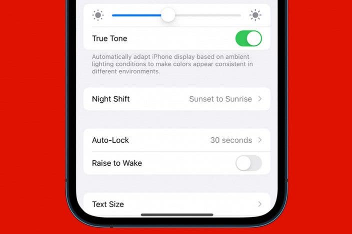 How to Turn Off Raise to Wake on iPhone