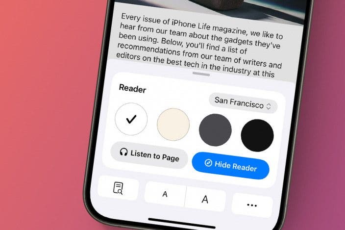 How to Use Safari Reader Mode on iPhone & iPad
