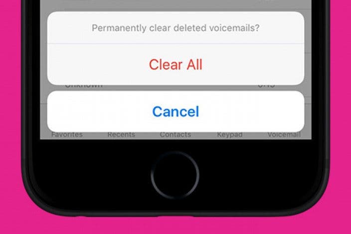 How to Recover a Recently Deleted Voicemail on iPhone