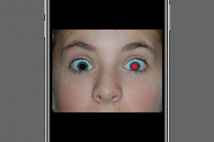 How to Fix Red Eye on iPhone & iPad Photos App