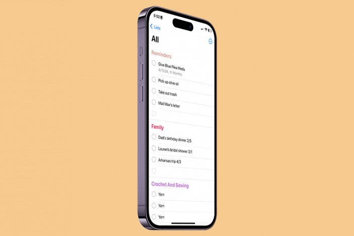 How to See All Reminders at Once