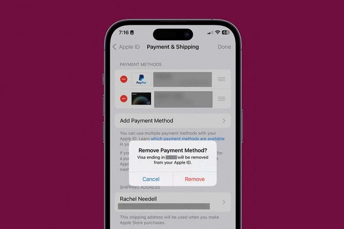 How to Remove a Card from Apple Pay or Apple Wallet