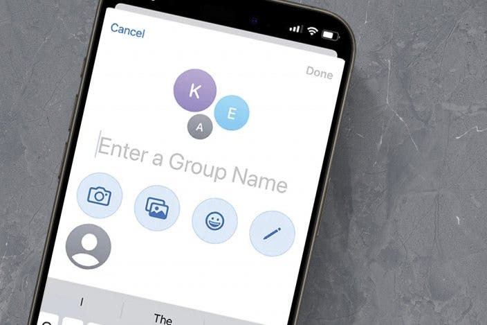 How to Name a Group Text on iPhone