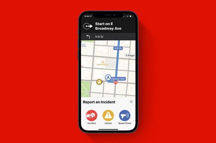 How to Report Accidents, Speed Checks & Hazards Using the Apple Maps App