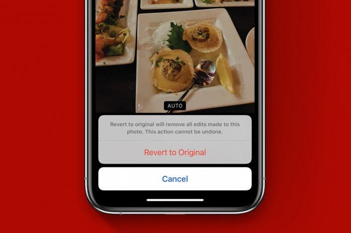 How to Revert an Edited Photo to Original