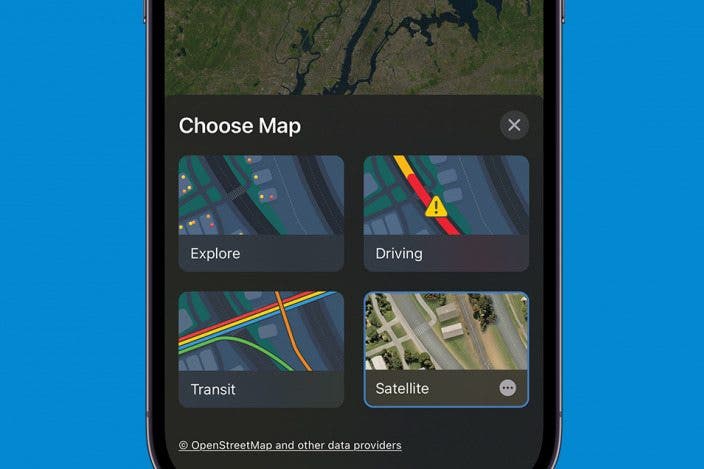 How to Switch to Satellite View in Apple Maps