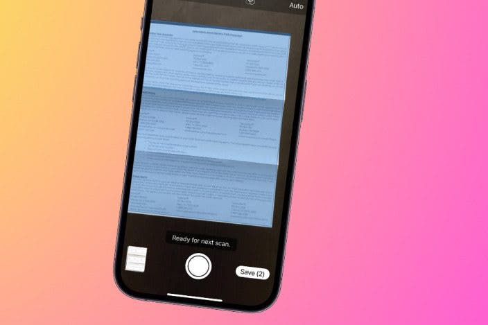 Easily Use Your iPhone to Scan Documents