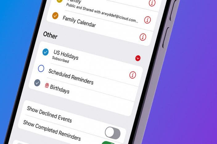 How to Remove Calendar Reminders on iPhone