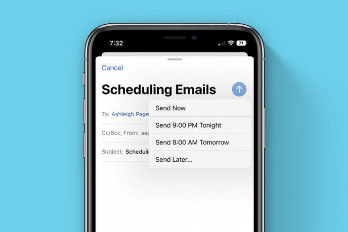 Schedule an Email in Apple Mail on Your iPhone