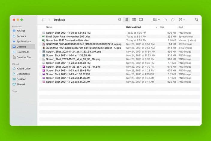 Where to Find Screenshots on Mac