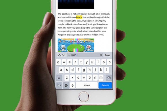 How to Search a Page in Safari on Your iPhone