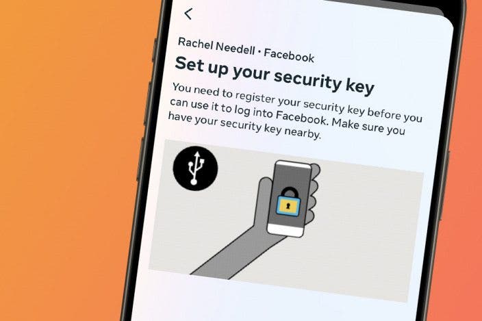 How to Add a Security Key to Facebook
