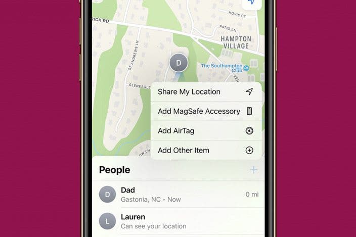 How to Share Your Location on iPhone via the Find My App