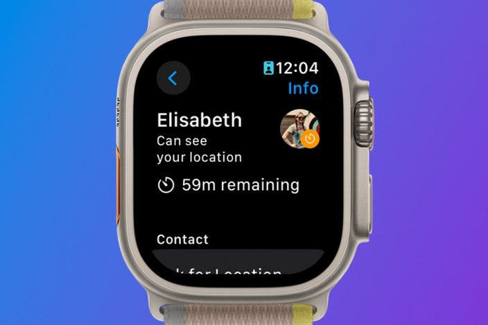 How to Share Your Location on Apple Watch