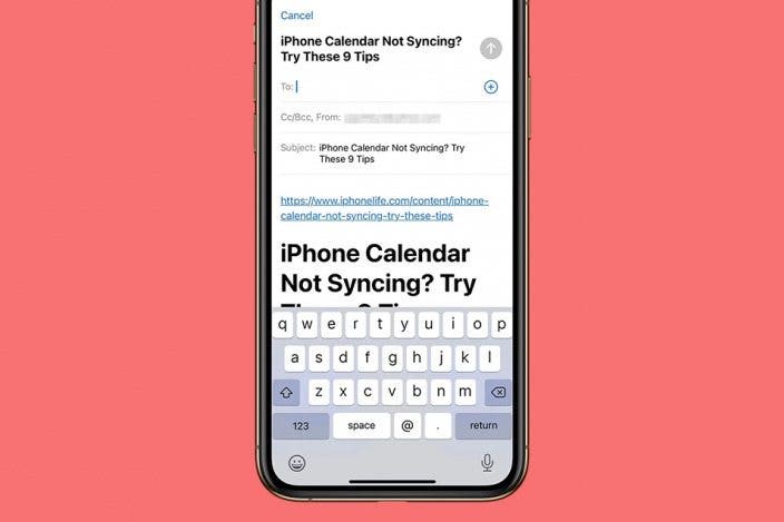 How to Share Web Articles without Ads on iPhone or iPad