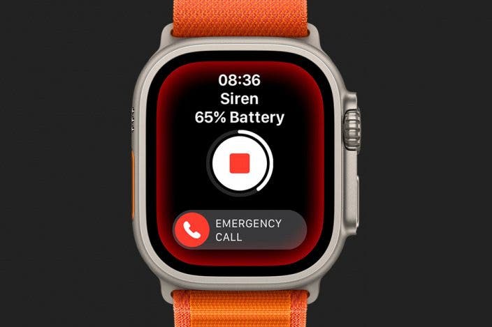 How to Use the Apple Watch Ultra Siren