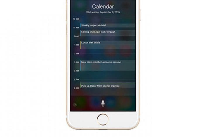 How to Check Your Schedule with Siri 