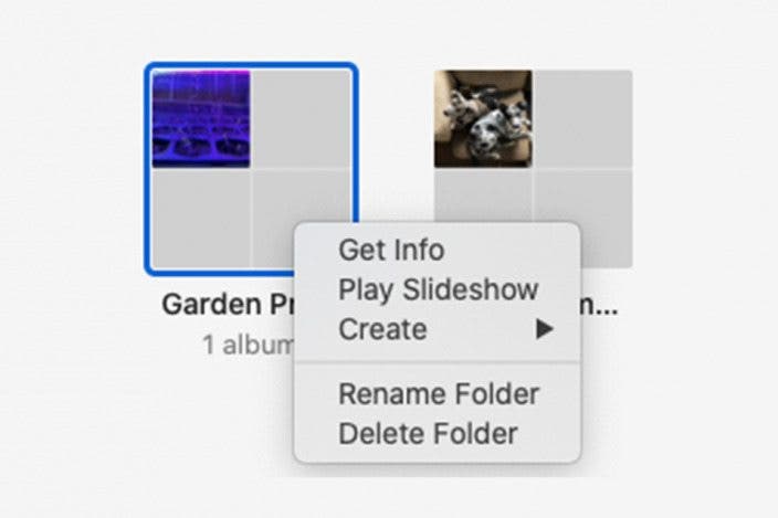 How to Delete a Photos App Album Folder on Mac