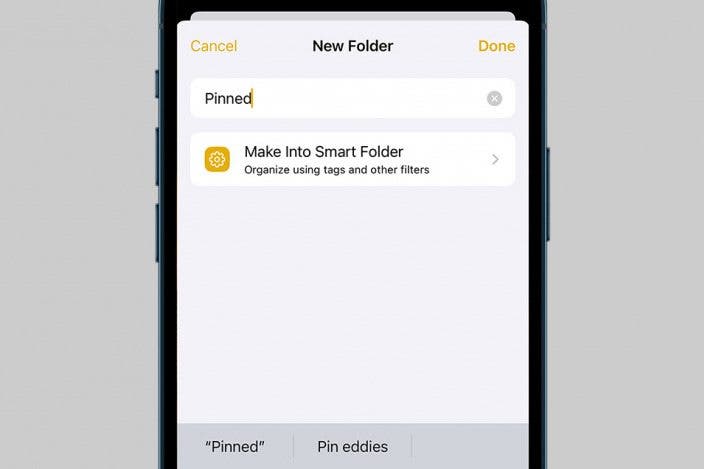 Auto-Sort Your Notes with Smart Folders