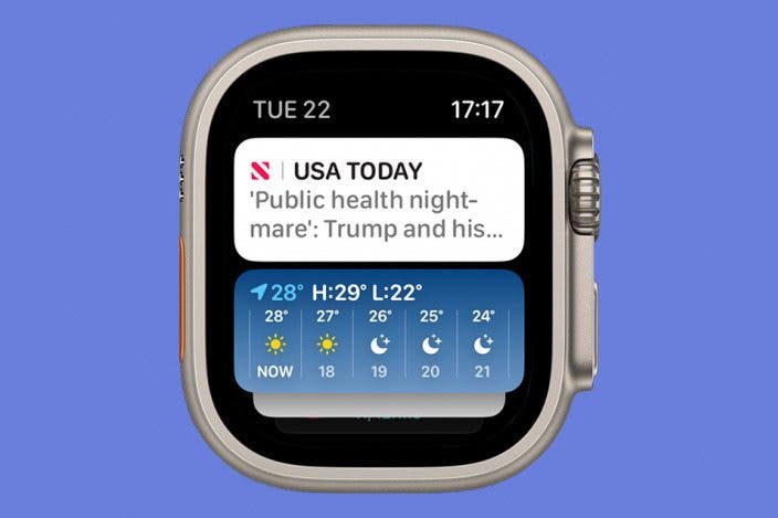 Apple Watch Widgets: How to Use Smart Stacks