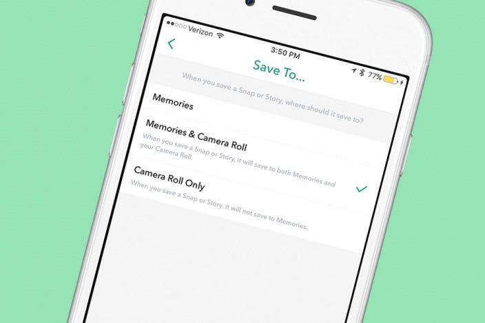 How to Save Snapchat Pictures on iPhone