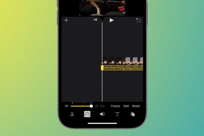 How to Speed Up a Video on iPhone