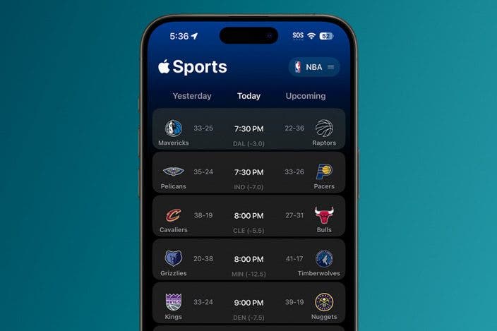 Check Out Apple’s New Sports App