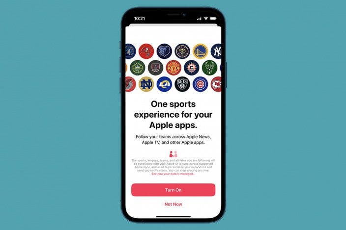 How to Customize Your Apple News Sports Feed