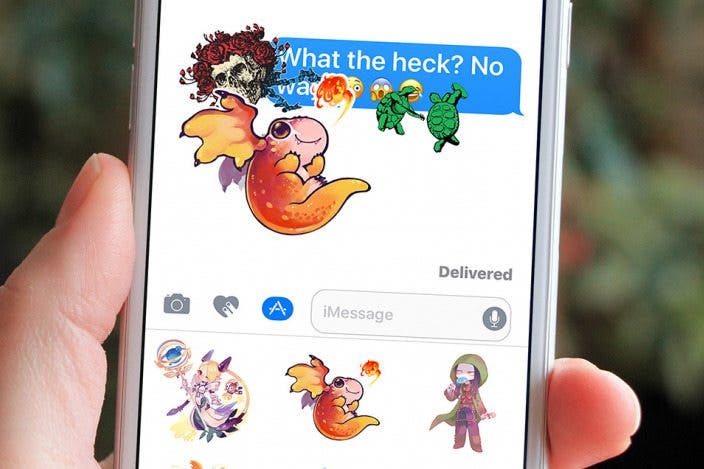 How to Use Stickers for Text Messages on iPhone & iPad