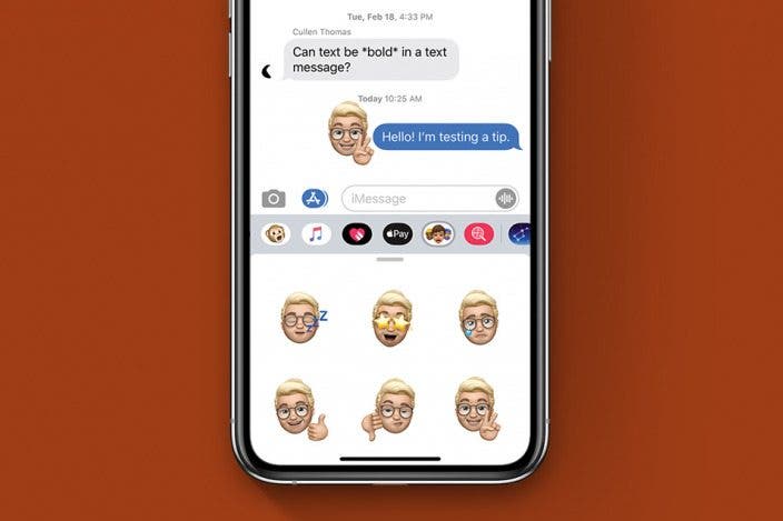 How to Use Memoji Stickers to React to Text Messages