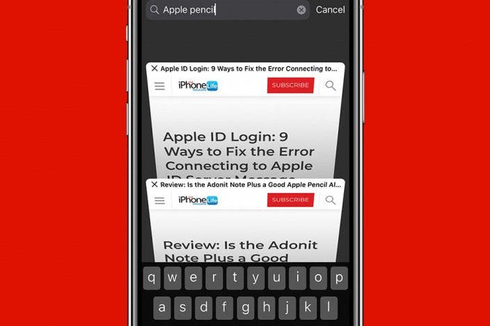 How to Search the Safari Tabs on Your iPhone Quickly & without Swiping