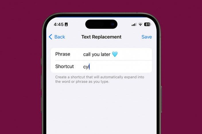 How to Create Text Shortcuts on iPhone