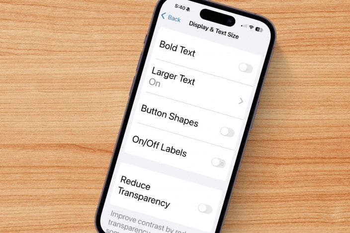 How to Change Text Size on iPhone