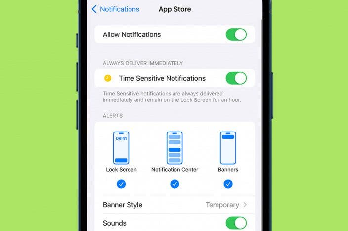 How to Turn Off Time Sensitive Notifications & Why You Shouldn’t