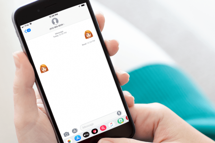 How to Get (& Use) the Red-Headed Emoji on iOS 12.1