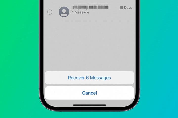 How to Retrieve Deleted Text Messages on iPhone