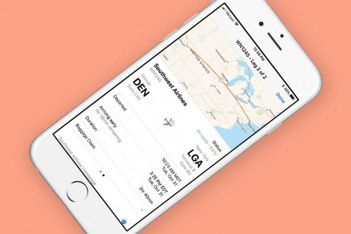 How to Track Flights in Safari with iOS 11 on iPhone