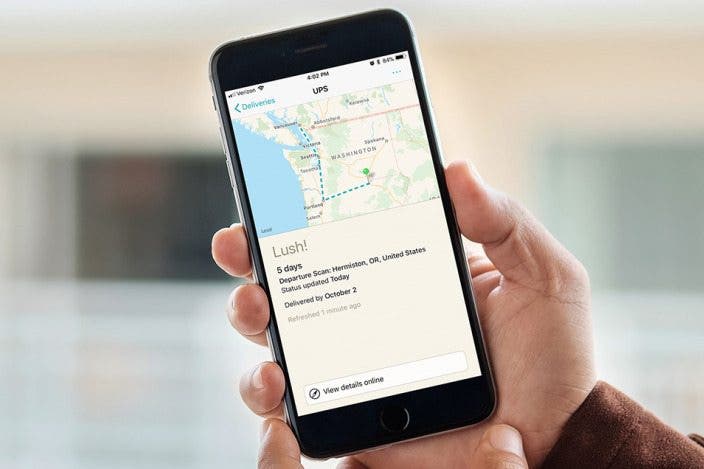 Track All of Your Packages in One Place with the Deliveries App