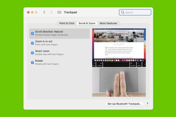 How to Change Scroll Direction on Mac: Trackpad