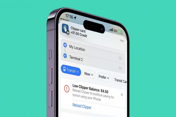 How to Refill Your Transit Card from Maps on iPhone