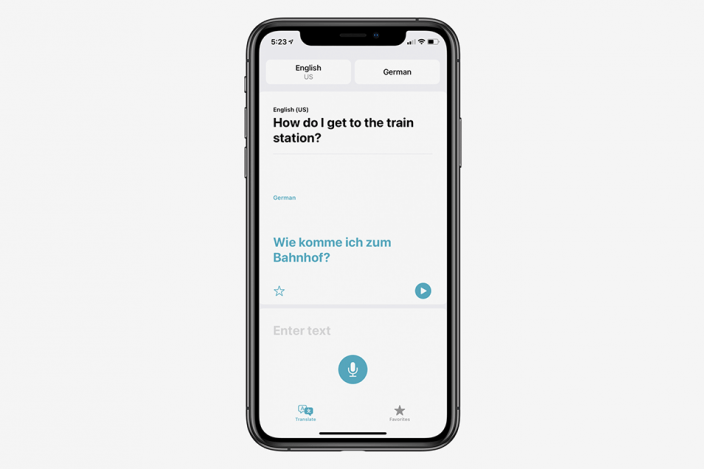 How to Use the Apple Translate App