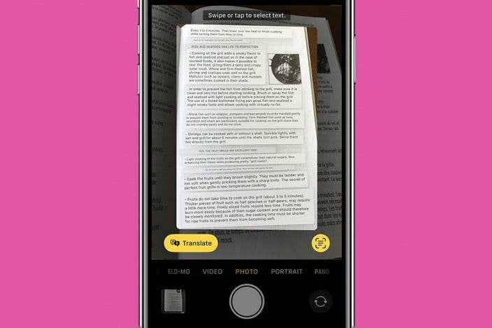 How to Translate Text in an Image on iPhone for Free