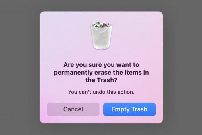 How to Empty Trash on Mac to Free Up Mac Storage