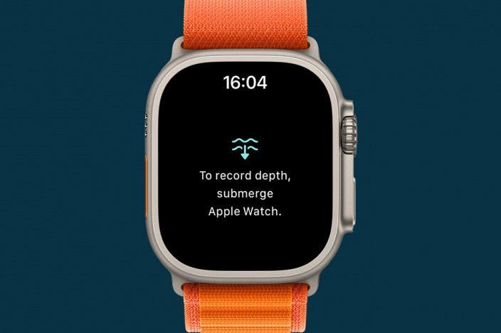 How to Use the Depth App on the Apple Watch Ultra