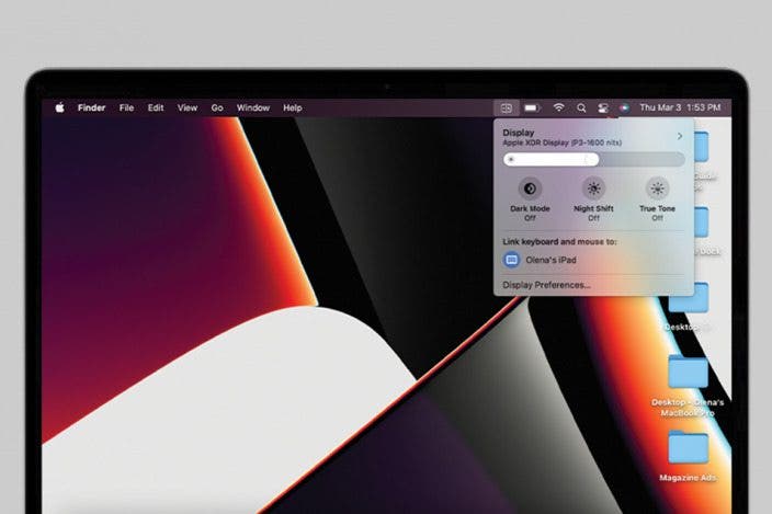 How to Customize Universal Control & Add It to Mac Menu Bar