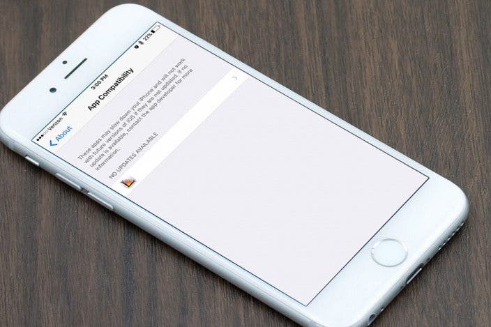 How to See Which of Your Apps Will No Longer Have Updates Available on iPhone